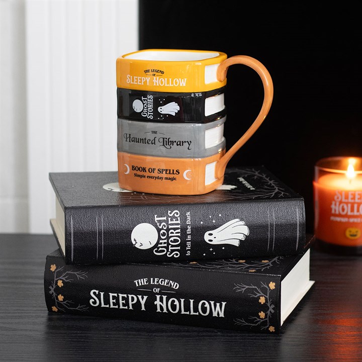 The Haunted Library Book Stack Mug - view 6