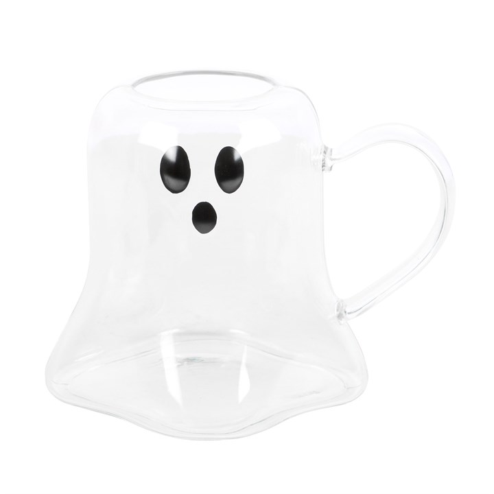 Ghost Shaped Glass Mug - view 2