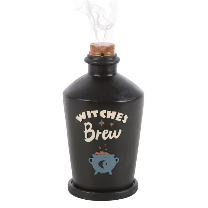 Witches Brew Potion Bottle Incense Cone Burner - view 2