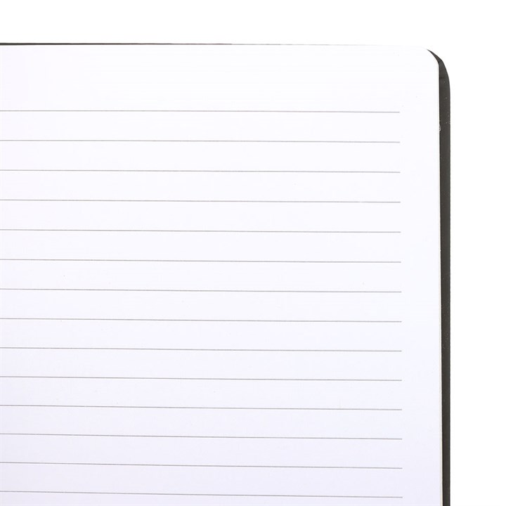 Black Talking Board A5 Notebook - view 4