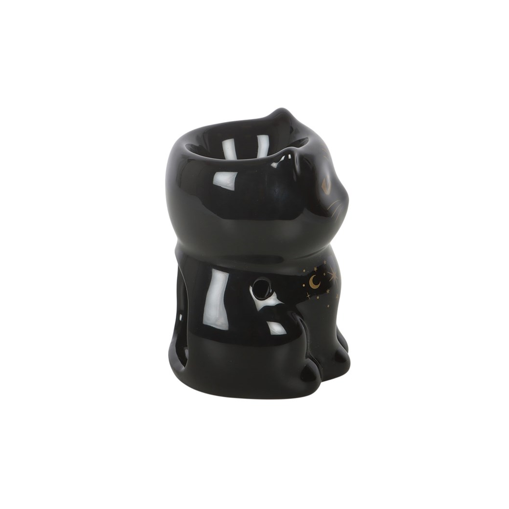 Black Cat Magick Oil Burner - view 3