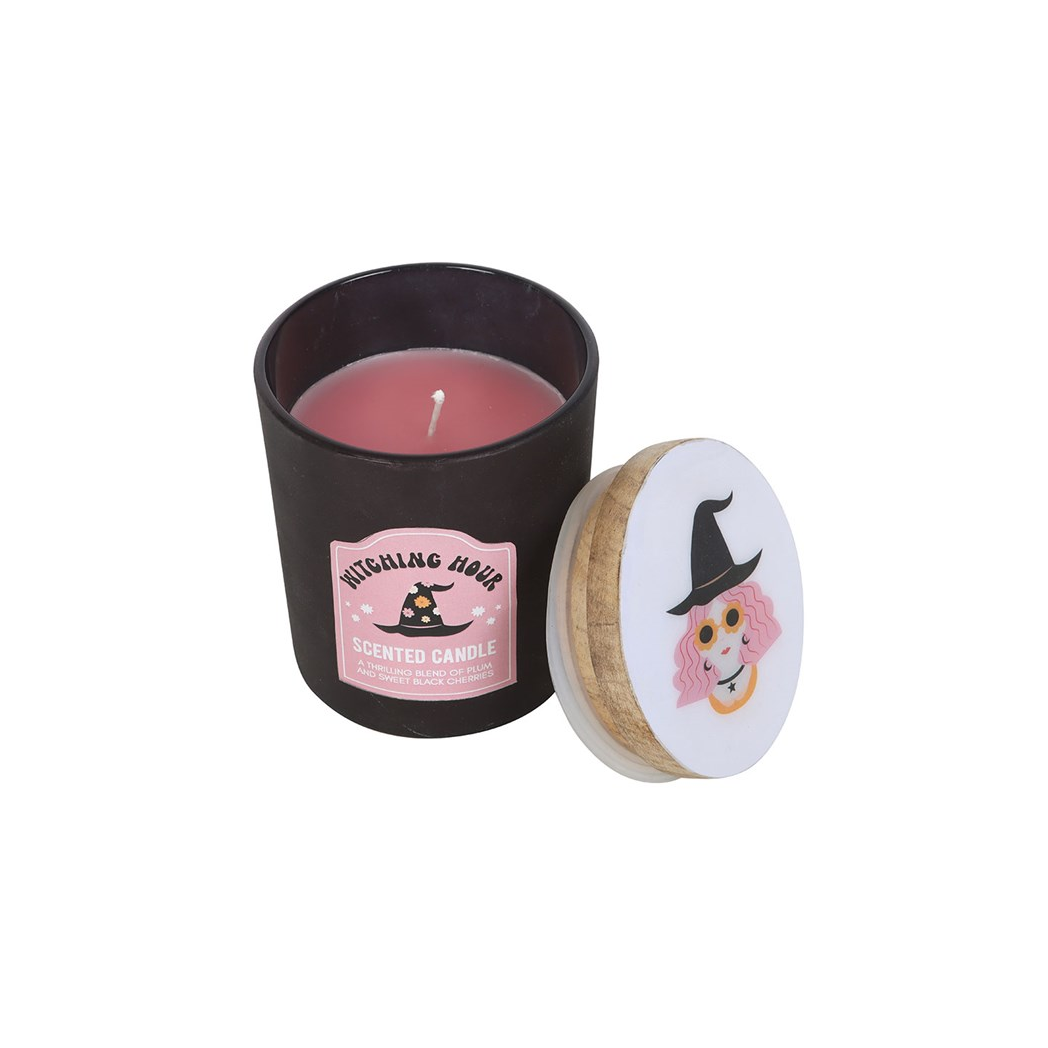 Witching Hour Plum and Black Cherry Candle - view 3