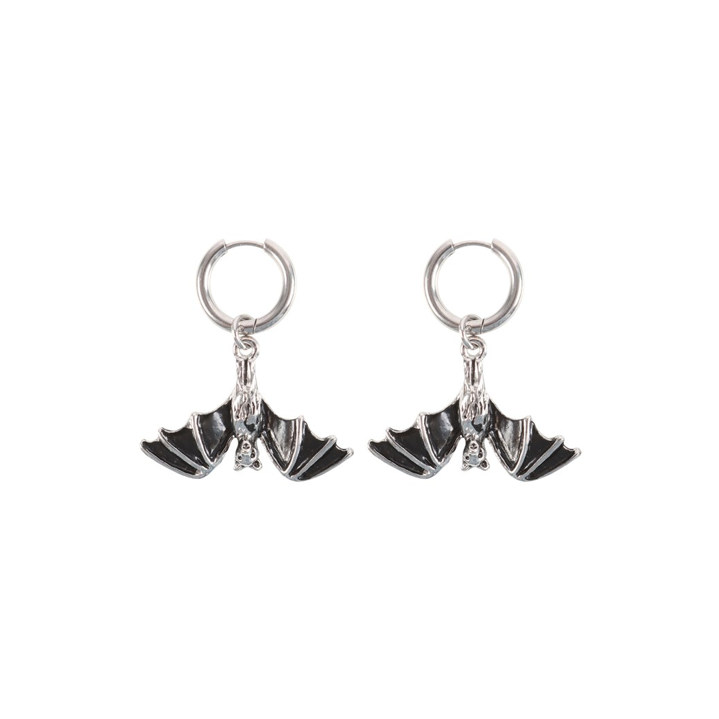 Hanging Bat Earrings - view 3