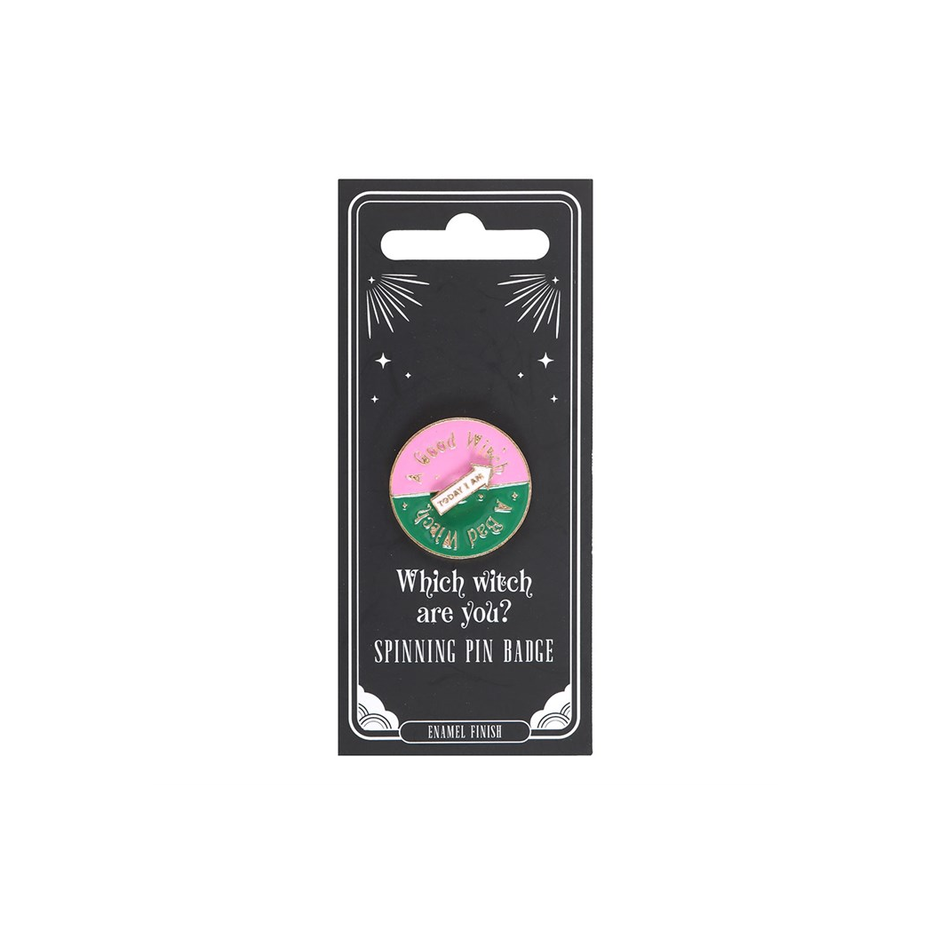 Which Witch Are You Spinning Pin Badge - view 3