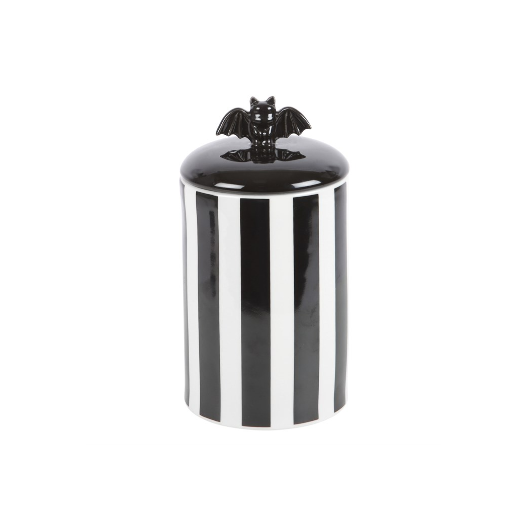 Striped Bat Storage Jar - view 2
