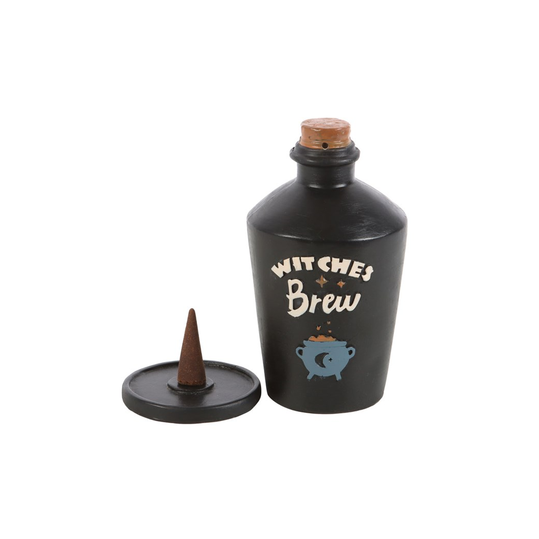 Witches Brew Potion Bottle Incense Cone Burner - view 3
