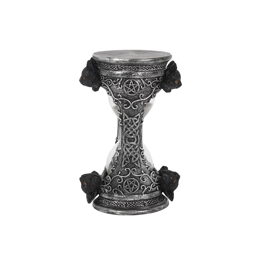 17cm Black Cat Hourglass Timer - view 2