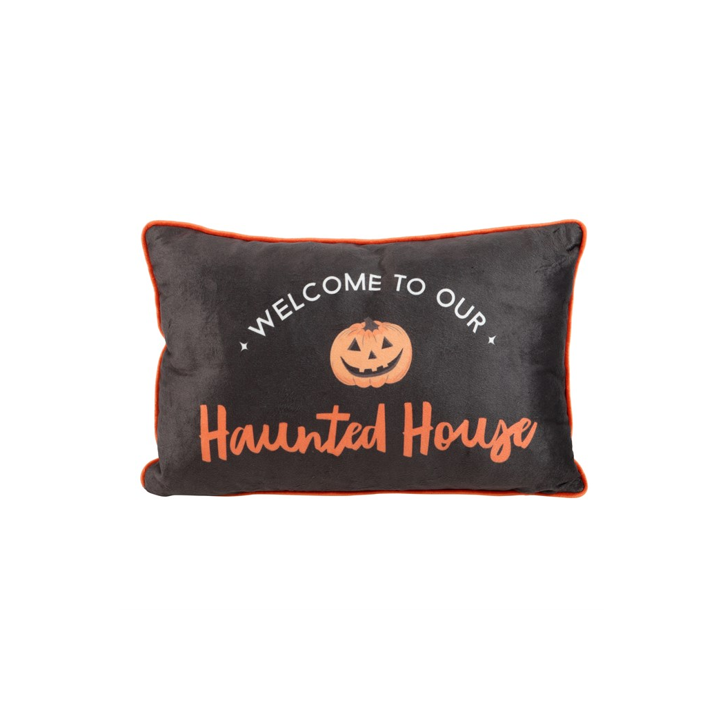40cm Rectangular Haunted House Cushion - view 2