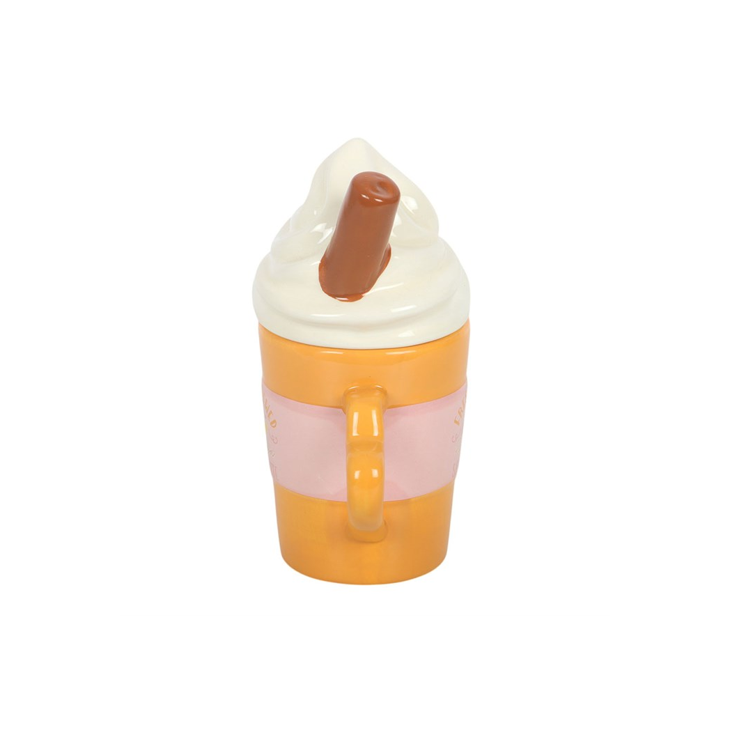 Fresh Brewed Pumpkin Spice Latte Lidded Mug - view 4