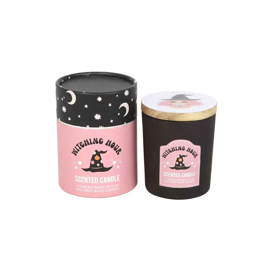 Witching Hour Plum and Black Cherry Candle - view 2