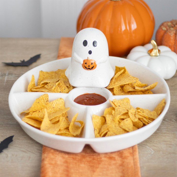 Ghost Chip & Dip Snack Dish - view 2