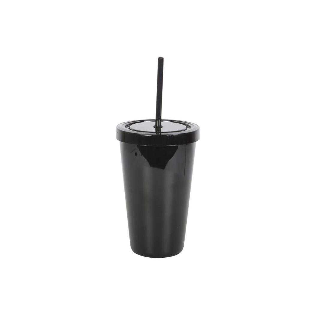 Deadly Poison Plastic Tumbler with Straw - view 3